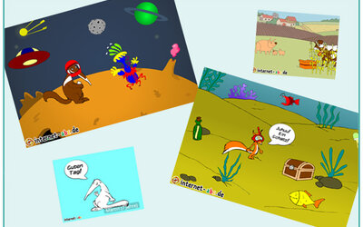 Bilder aus den Galerien; Bild: Internet-ABC