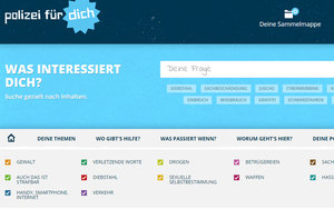 Screenshot www.polizeifuerdich.de