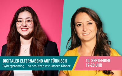 Cybergrooming – bu şekilde çocuklarimizi koruyabiliriz / Cybergrooming – So schützen wir unsere Kinder; Bild: LFM NRW