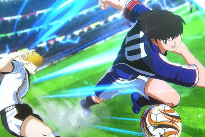 Screenshot aus "Captain Tsubasa"; Bild: Namco Bandai