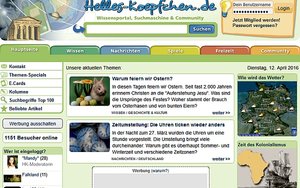 Screenshot www.helles-koepfchen.de