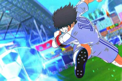 Screenshot aus "Captain Tsubasa"; Bild: Namco Bandai