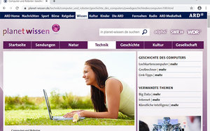 Screenshot: www.planet-wissen.de/...