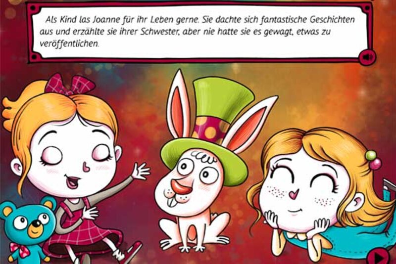Screenshot aus "Außergewöhnliche Frauen 2"; Bild: A.Muse Interactive Design Studio Screenshot aus "Außergewöhnliche Frauen 2"; Bild: A.Muse Interactive Design Studio