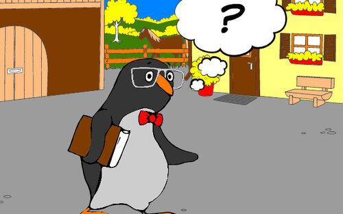 Eddie mit Fragezeichen