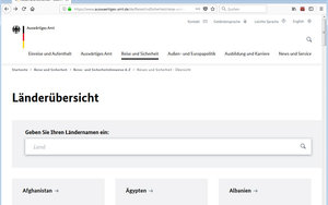 Screenshot: www.auswaertiges-amt.de/ ... /uebersicht-navi