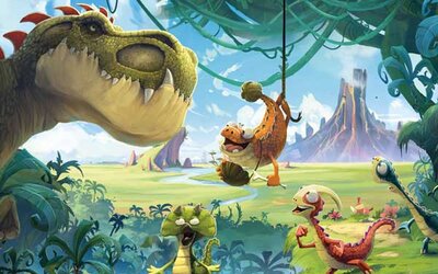 Screenshot aus "Gigantosaurus"; Bild: Namco Bandai