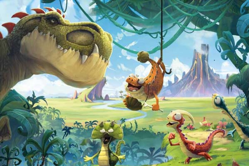 Screenshot aus "Gigantosaurus"; Bild: Namco Bandai