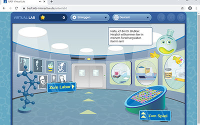 Screenshot: basf.kids-interactive.de/unterricht