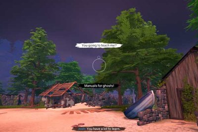 Screenshot aus dem Spiel "Ghost of the shore"; Bild: Application Systems Heidelberg