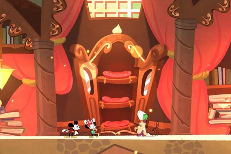 Disney-Figuren im Spiel "Disney Illusion Island"; Bild: Disney Games Disney-Figuren im Spiel "Disney Illusion Island"; Bild: Disney Games