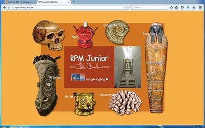 Screenshot: www.rpmuseum-junior.de