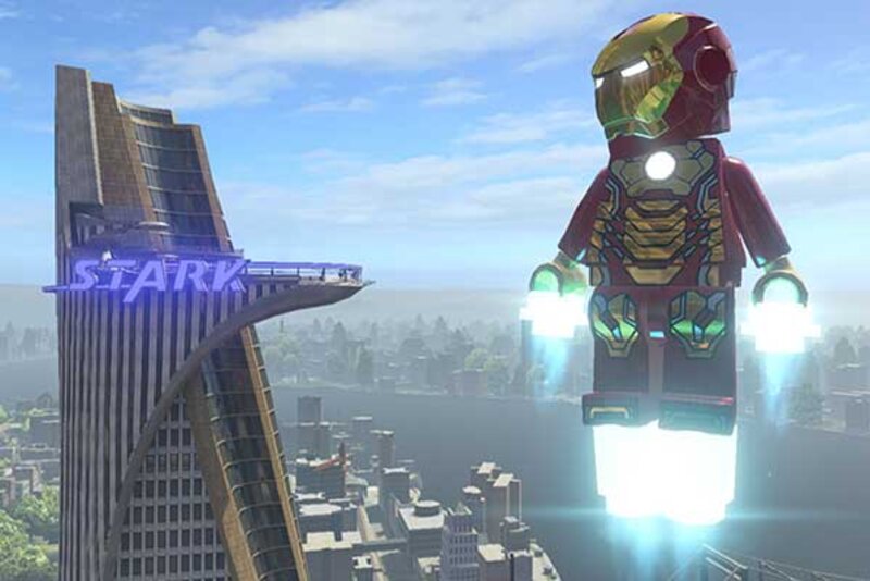 Screenshot aus dem Spiel "LEGO Marvel Super Heroes"