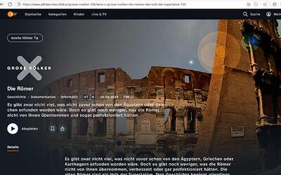 Screenshot: www.zdf.de/...