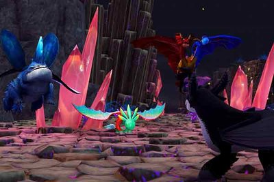 Screenshot aus dem Spiel "Dragons Legenden der 9 Welten"; Bild: Bandai Namco