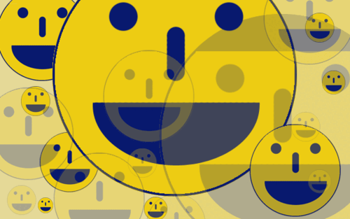 Lachende Smileys; Bild: Internet-ABC