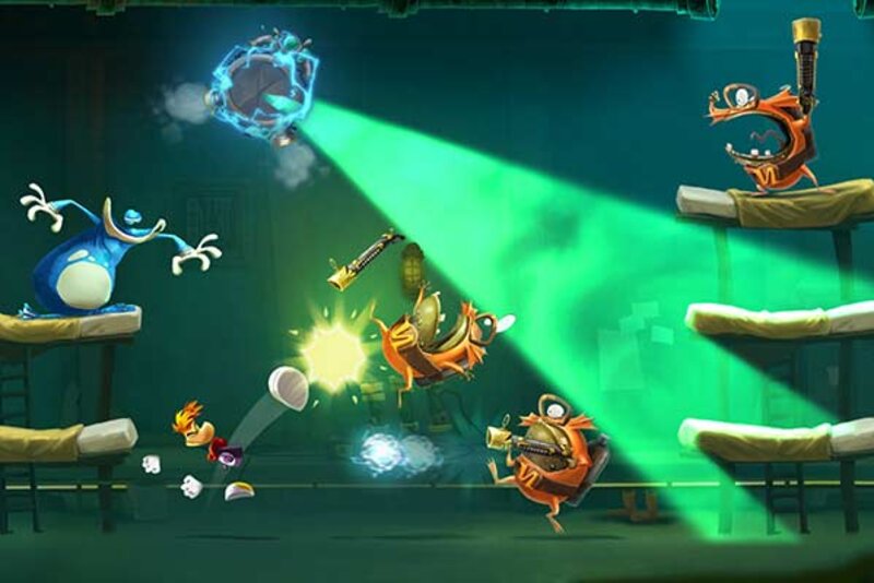 Szene aus dem Spiel "Rayman Legends"; Bild: Ubisoft Szene aus dem Spiel "Rayman Legends"; Bild: Ubisoft