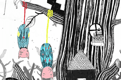 Szene aus der App; Bild: Step In Books