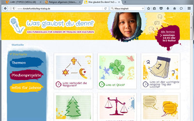 Screenshot: www.kinderfunkkolleg-trialog.de