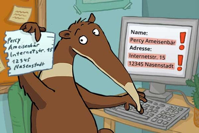 Percys persönliche Daten