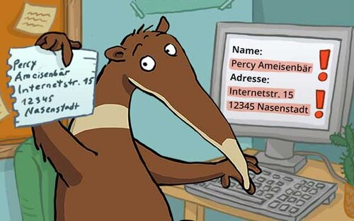 Percys persönliche Daten