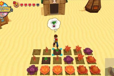 Screenshot aus "Harvest Moon: Eine Welt"; Bild: Nintendo