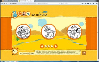 Screenshot: www.kikaninchen.de/selbermachen/alleselbermachenideen100.html