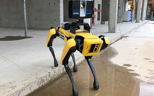 RoboDog Spot im Einsatz