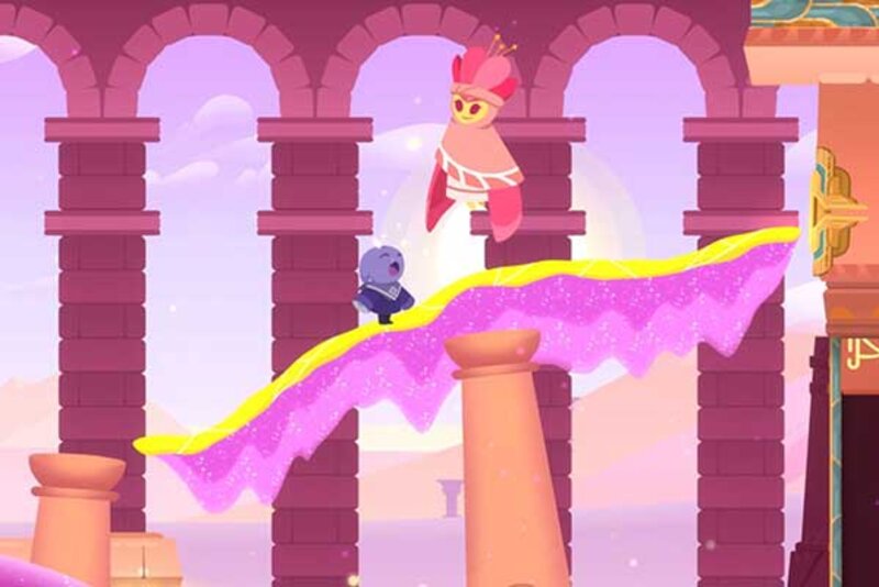 Screenshot aus dem Spiel "One Hand Clapping"; Bild: Handygames Screenshot aus dem Spiel "One Hand Clapping"