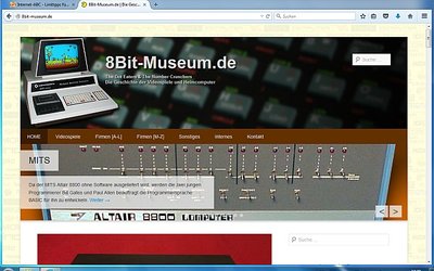 Screenshot: 8bit-museum.de