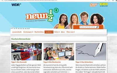 Screenshot: kinder.wdr.de/...