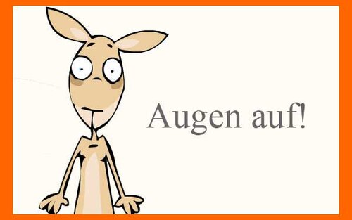 Jumpy sagt: Augen auf!