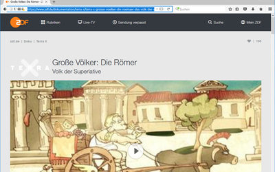 Screenshot: www.zdf.de/dokumentation/terra-x/terra-x-grosse-voelker-die-roemaer-das-volk-der-superlative-100.html