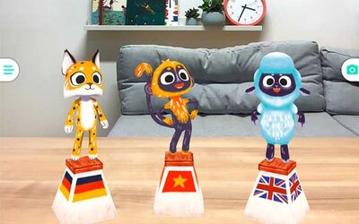 Screenshot aus "Songs of Cultures"; Bild: A.Muse Interactive Design Studio