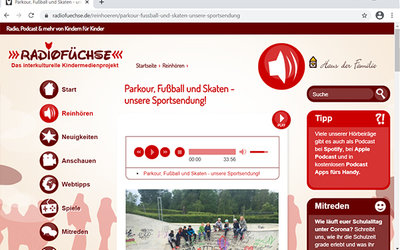 Screenshot: www.radiofuechse.de/...