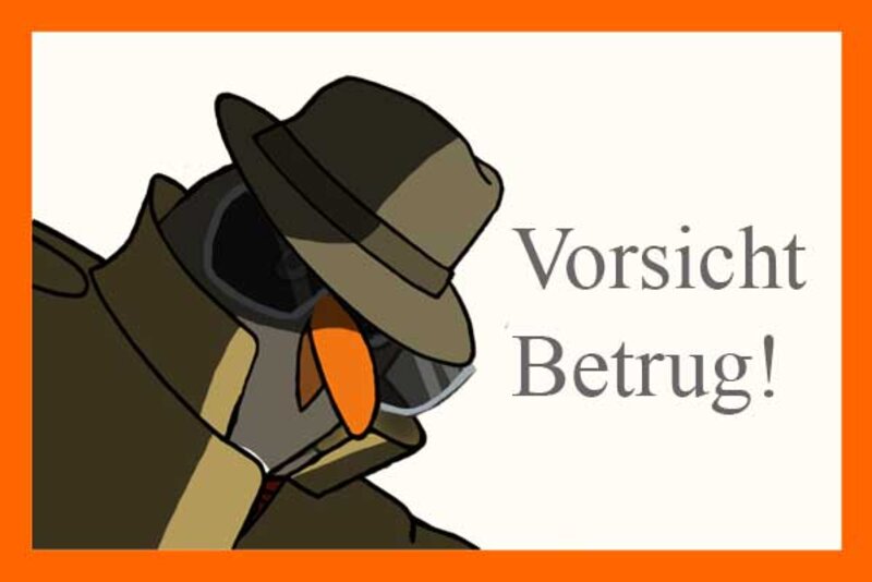 Eddie sagt: Vorsicht Betrug!