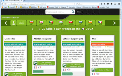 Screenshot: www.blinde-kuh.de/...franzoesisch-1.html