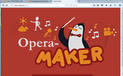 Screenshot: opera-maker.de