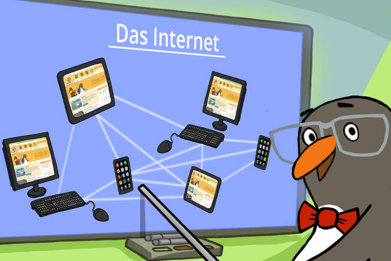 Eddie erklärt das Internet