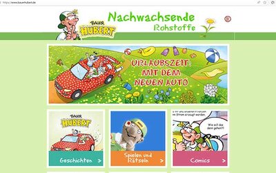 Screenshot: www.bauerhubert.de