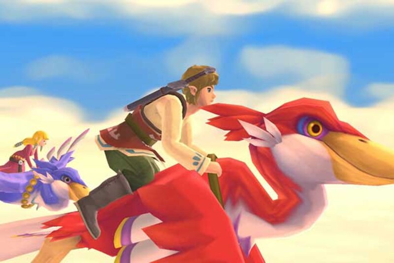 Screenshot aus "The Legend of Zelda - Skyward Sword"; Bild: Nintendo Screenshot aus "The Legend of Zelda - Skyward Sword"