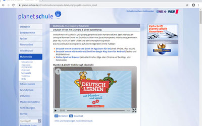 Screenshot: www.planet-schule.de/...