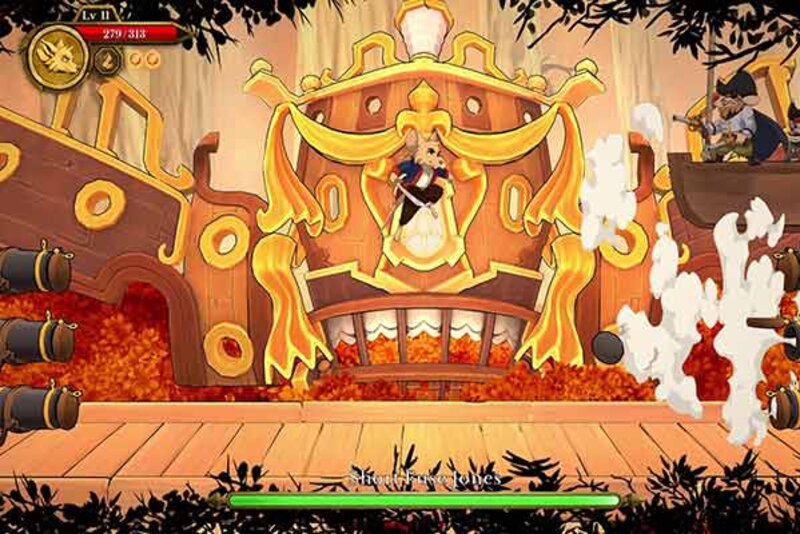 Screenshot aus dem Spiel "The Curse of the Sea Rats"; Bild: Petoons Studio Szene aus dem Spiel.
