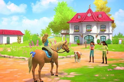Screenshot aus dem Spiel "Horse Club Adventures"; Bild: Wild River Games