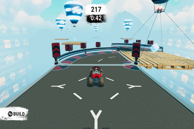Screenshot aus "Can't Drive This"; Bild: Pixel Maniacs