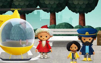 Screenshot aus dem Spiel "Unser Sandmännchen"