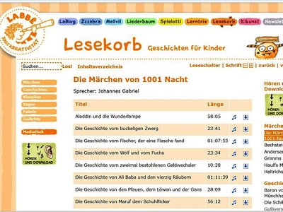 Screenshot der Webseite; Bild: Labbé Verlag
