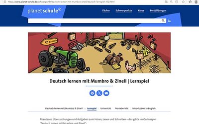 Screenshot: www.planet-schule.de/...