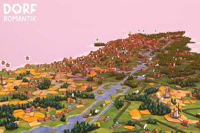 Screenshot aus "Dorfromantik"; Bild: Toukana Interactive