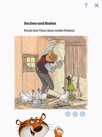 Szene aus der App; Bild: Verlag Friedrich Oetinger